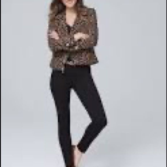WHBM Leopard Jacket - Picture 1 of 5